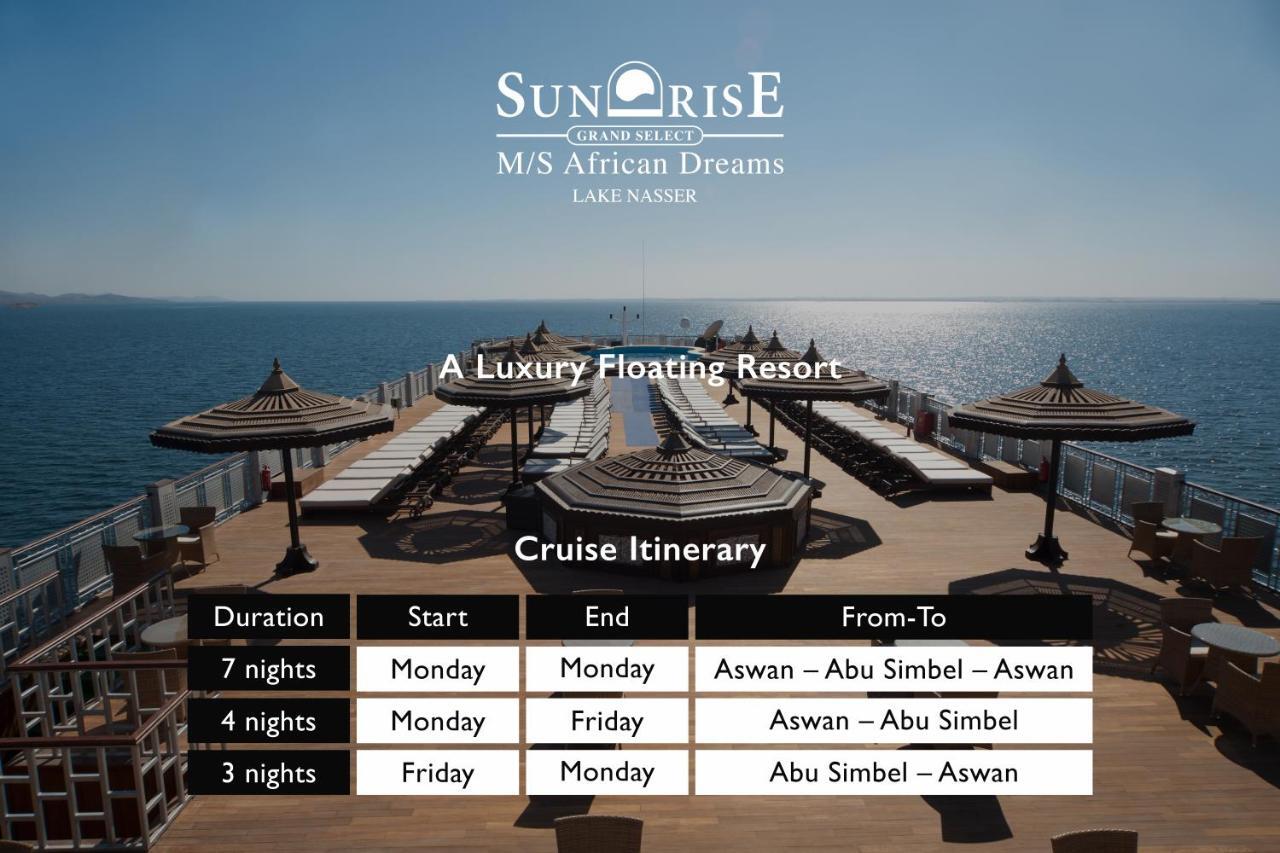 Sunrise African Dreams Cruise -Grand Select- Assuan Exterior foto